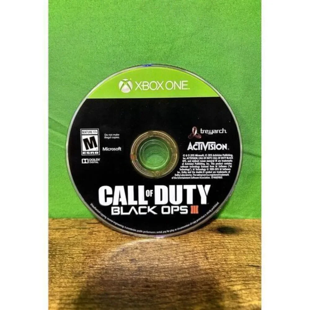 Xbox One‎ Call Of Duty Black Ops III Disk Only No Case/Manual
